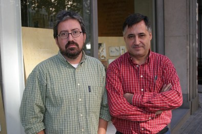 MISIONERO CHEMA CABALLERO Y GERVASIO SÁNCHEZ PERIODISTA