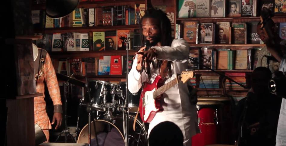 Un concierto en la librería Jazzhole de Lagos, en Nigeria. YOUTUBE