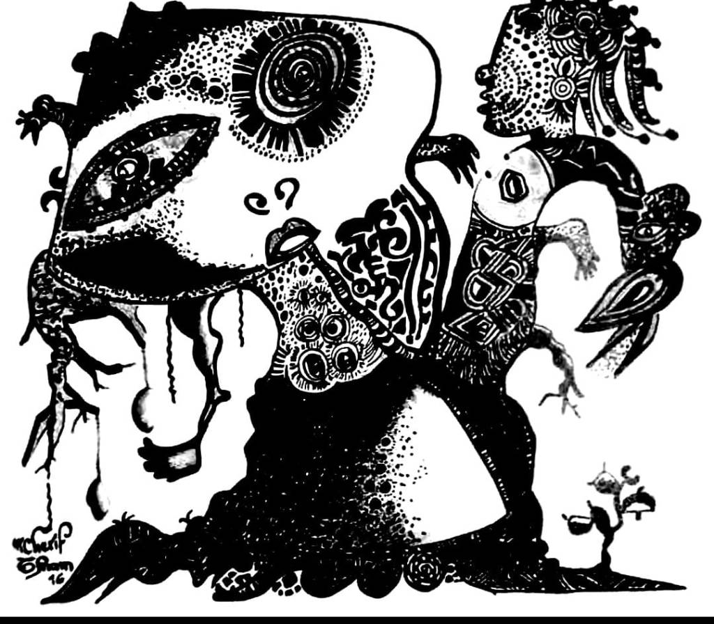 “Baobab 3”, obra de @Chérif Thiam 